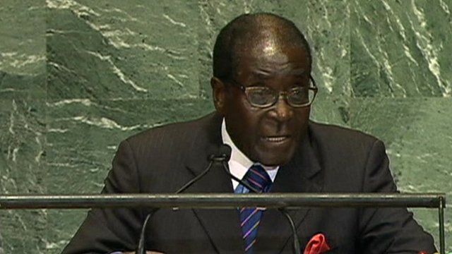 Robert Muagbe at the United Nations
