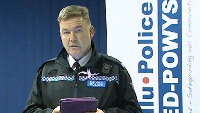 Supt Ian John from Dyfed-Powys Police