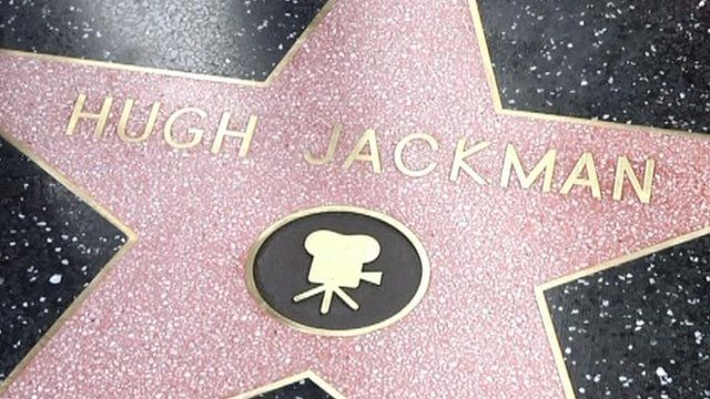 Hugh Jackman Gets Star On Hollywood Walk Of Fame Bbc News