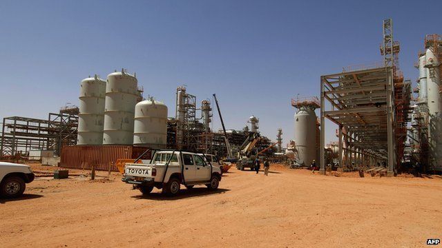Amenas gas field