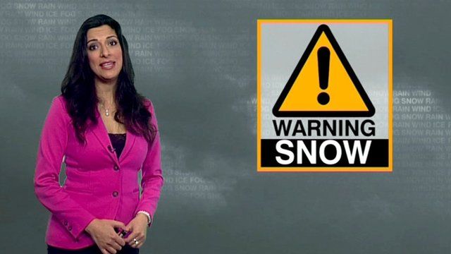 Amber Snow Warning For South Wales - BBC News