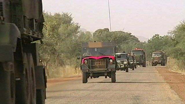 Army trucks