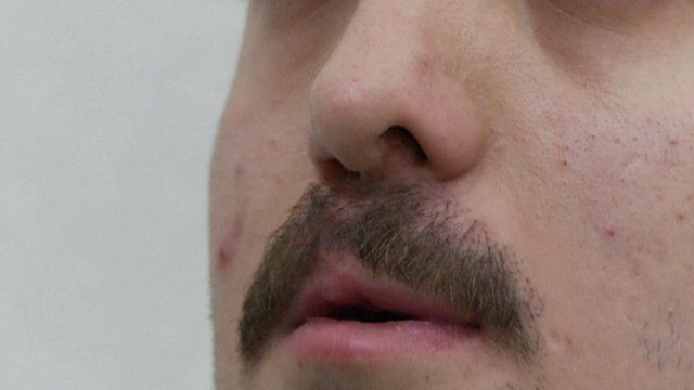 a moustache