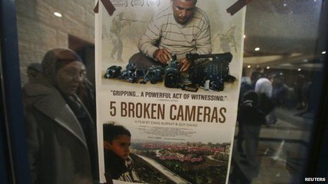 Poster of Five Broken Cameras in Ramallah