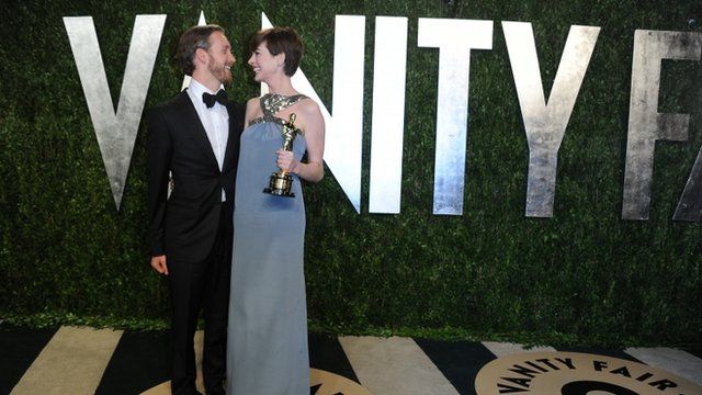 Adam Shulman and Anne Hathway