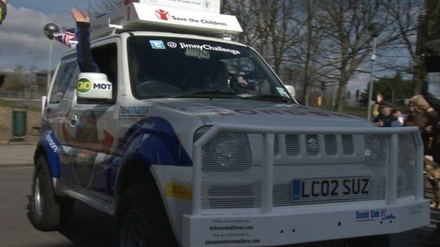 A group of friends in their seventies are undertaking a 26,000-mile adventure to raise money for charity.