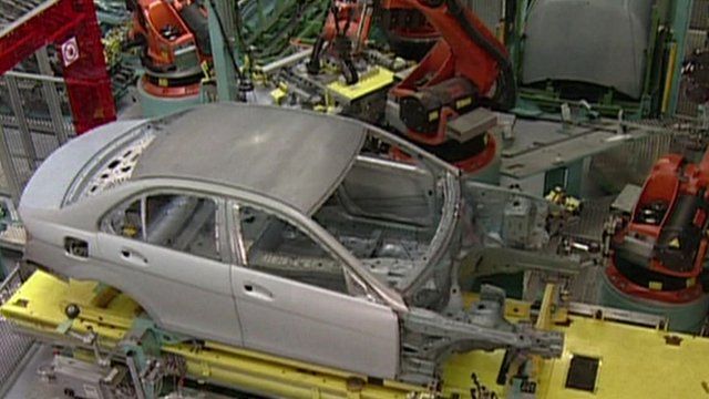 Daimler car factory