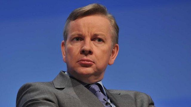 Education Secretary Michael Gove