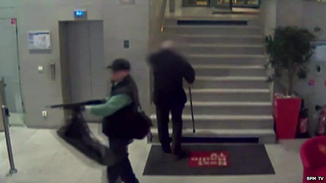 Gunman CCTV