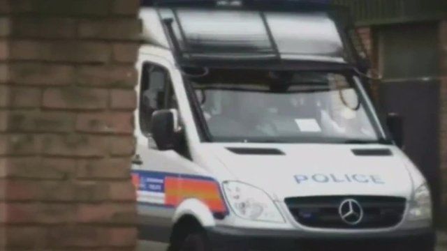 Police van