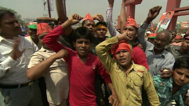 BJP supporters