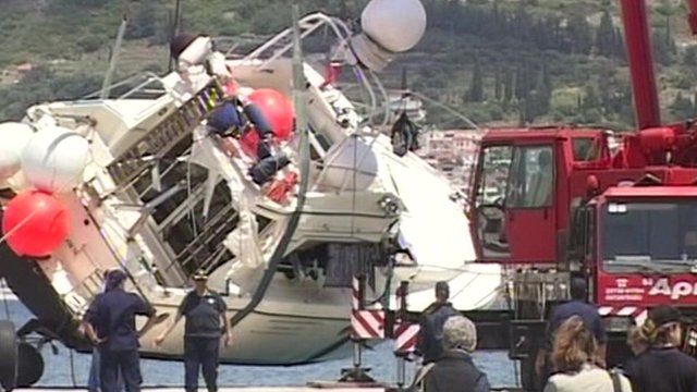 Boat lifted