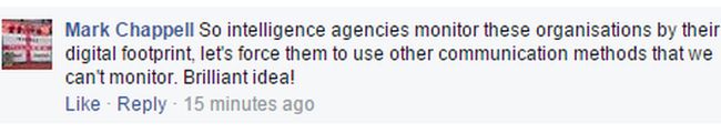 Facebook post