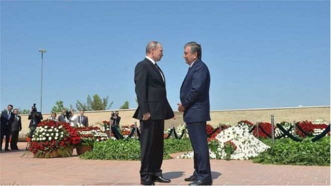 Путин ва Мирзиёев