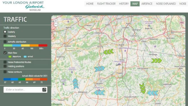 Gatwick noise lab