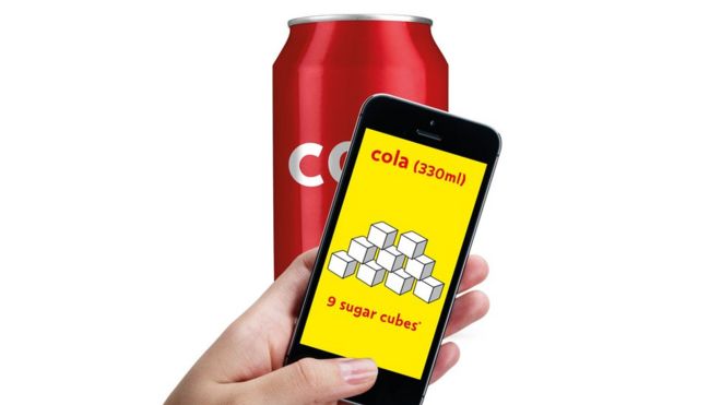 The sugar app from Public Health England