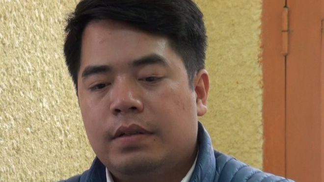 Phan Kim Khánh, sinh năm 1993, bị bắt tại Thái Nguyên