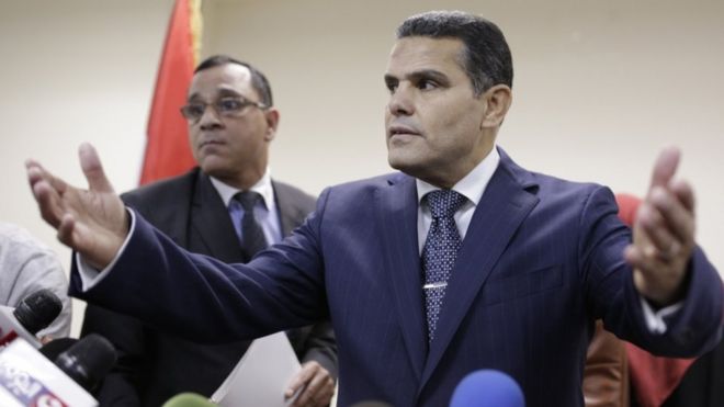 Egypt's Deputy Public Prosecutor Mustafa Suleiman, the head of an Egyptian delegation that was in Rome last week