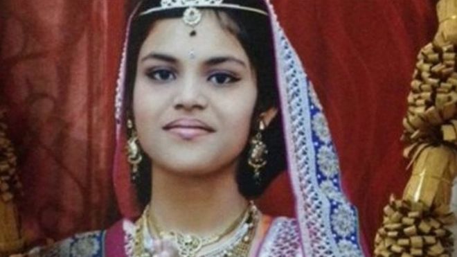 A child has to go through this in name of Religion-13 yr old #Jaingirl dies in #Hyderabad after fasting for 68 days.