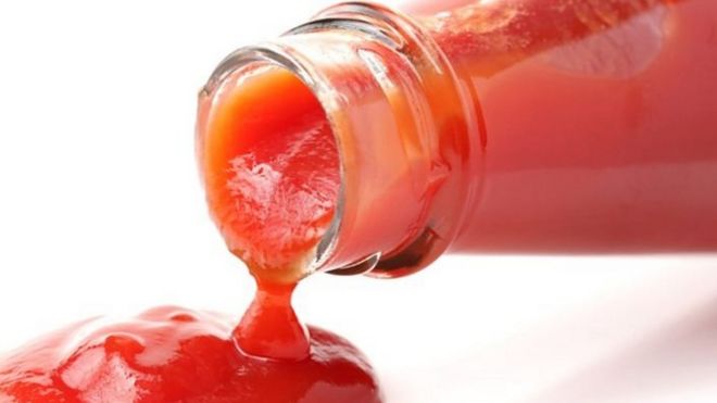 ابتكار زجاجات زلقة وملساء للاستفادة من للكاتشب