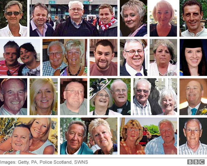 Photos of 30 British victims killed in Tunisia