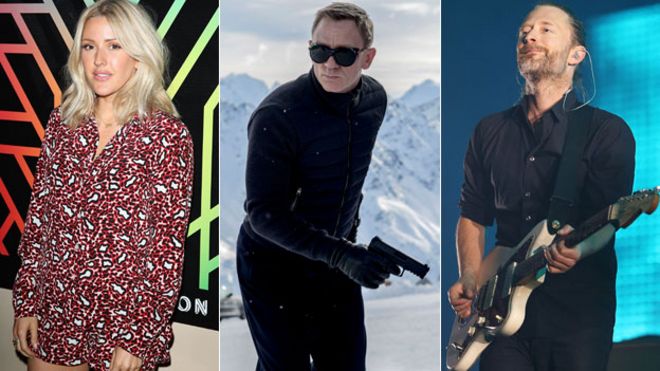 Ellie Goulding, Daniel Craig in Spectre and Radiohead's Thom Yorke