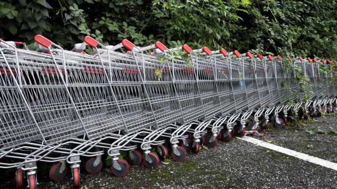 Shopping trolleys