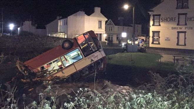 Isle of Man flooding