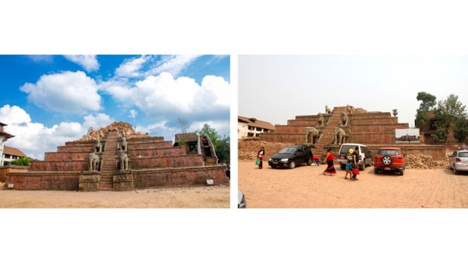 The Shilu Mahadev Temple of Bhaktapur in Durbar Square