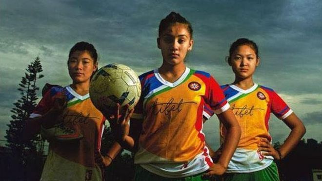 Tibet Women's Soccer team are in "good spirits" despite not being able to visit the US