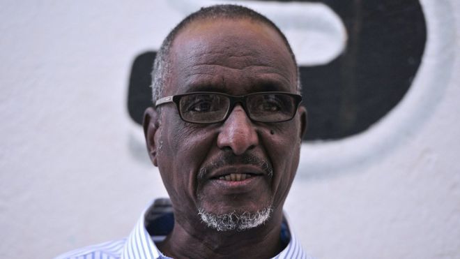 Djibouti's presidential candidate for the opposition Union for National Salvation (USN), Omar Elmi Khaireh