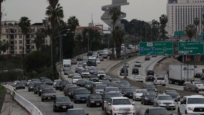 Traffic in Los Angeles