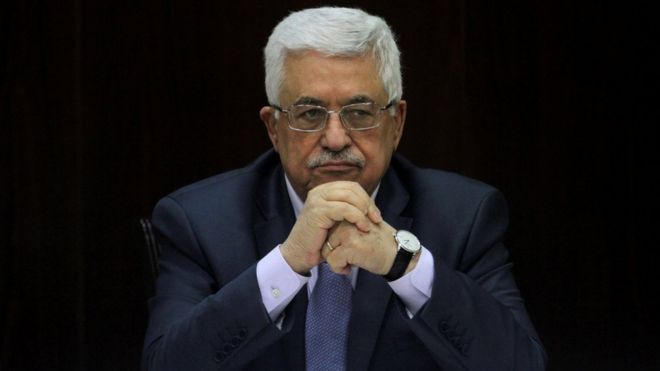 File photo of Mahmoud Abbas (2013)