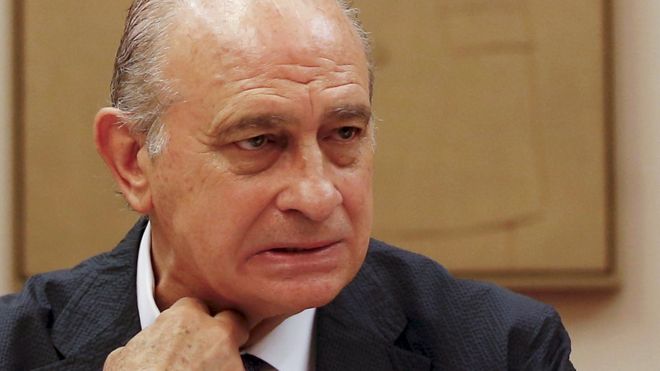 Spain's Interior Minister Jorge Fernandez Diaz (file image)