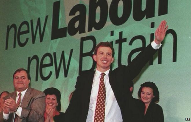 Tony Blair at 1994 Labour conference
