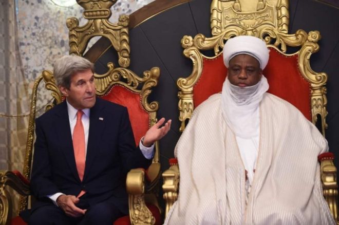 John Kerry na Sultan wa Sokoto