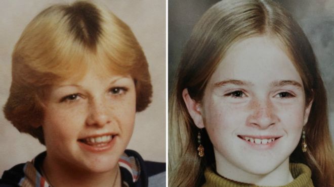 Missing children Kerry <b>Ann Graham</b>, and Francine Trimble - _88065802_missingcollagereverse