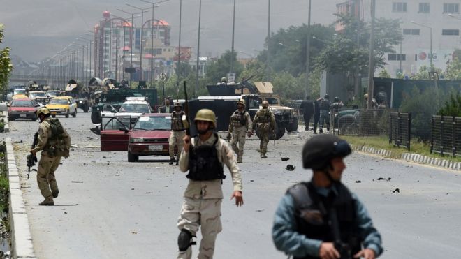 Летом прошлого года на здание парламента в Кабуле уже было совершено нападение