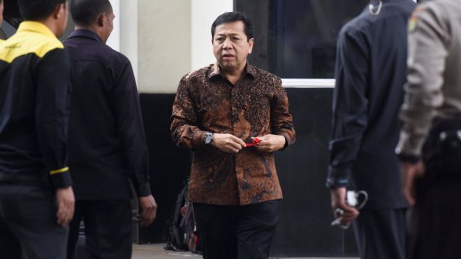 Sidang Perdana Kasus E KTP Setya Novanto Mengaku Sakit Jaksa Tuduh