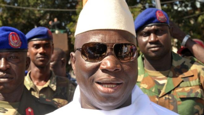 Yahya Jammeh aliingia madarakani kwa njia ya mapinduzi mwaka 1994