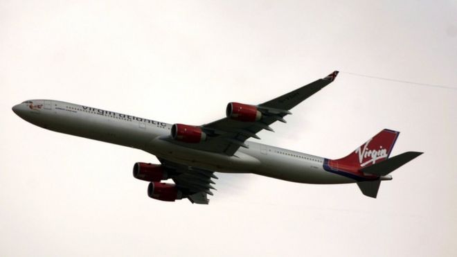 Virgin Atlantic plane