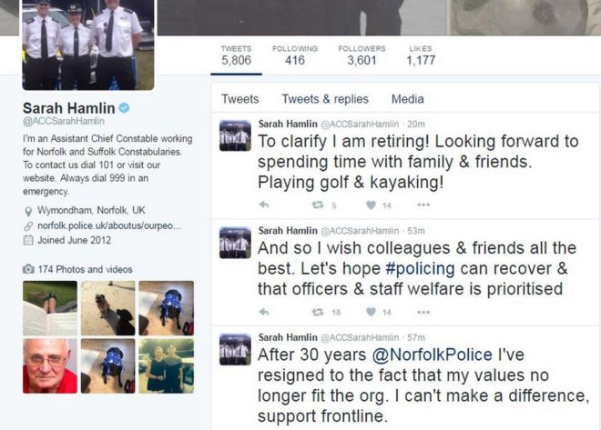 Sarah Hamlin tweets