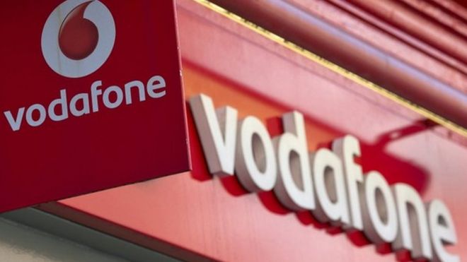 Vodafone shop, London