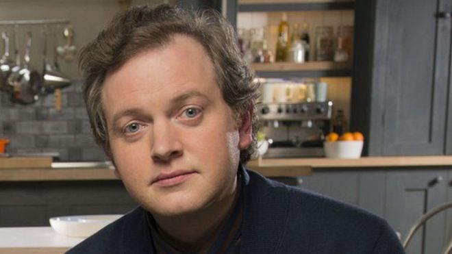 Image caption <b>Miles Jupp</b> wrote and starred in sitcom In And Out Of The ... - _83924643_juppface