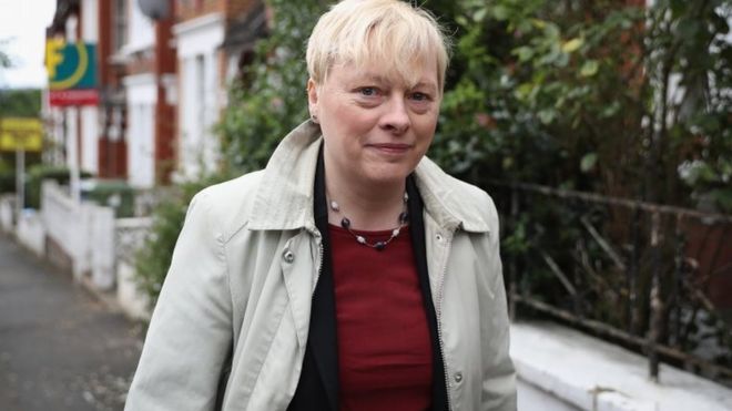 Angela Eagle who recently resigned from the shadow cabinet