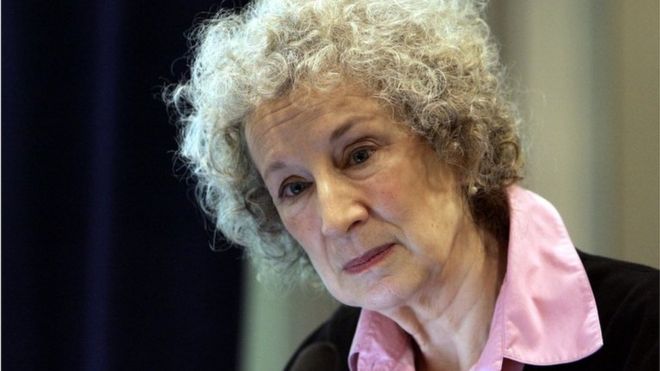 Canadian author Margaret Atwood