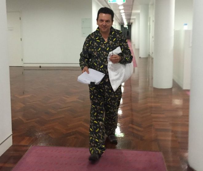 Australian independent Senator Nick Xenophon PJ's