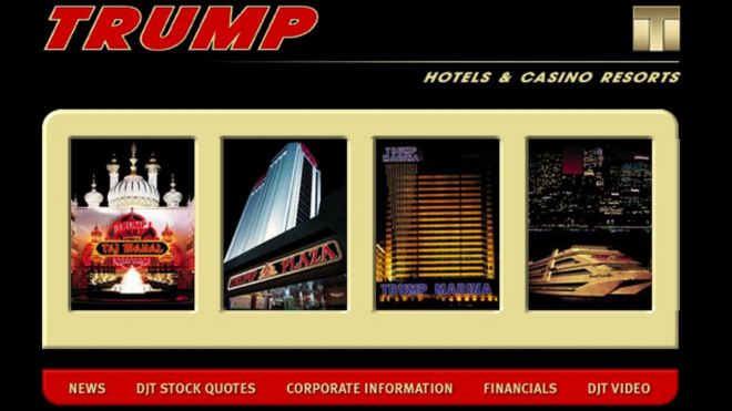 Donald Trump website