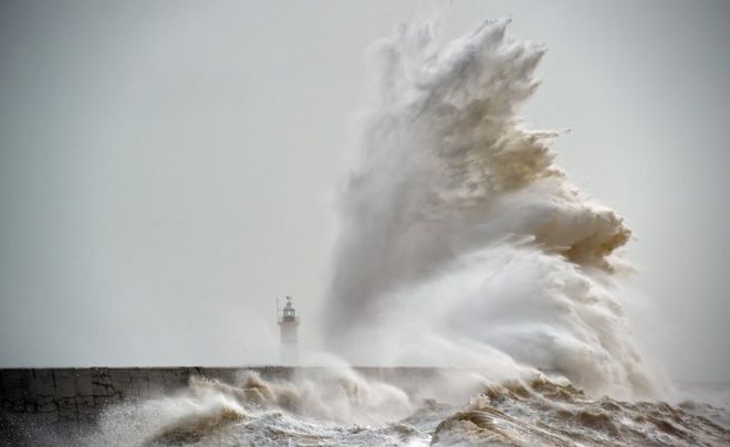 Stormy waters