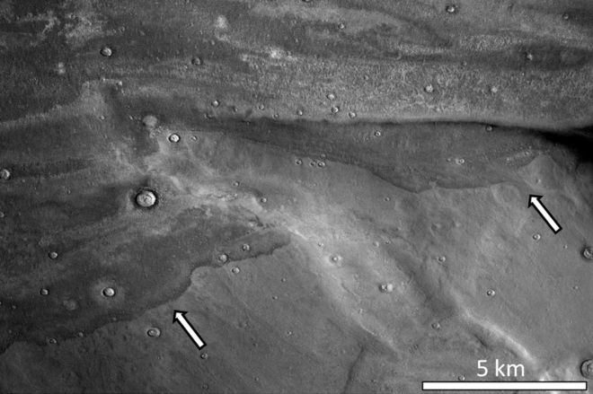 Mars surface image
